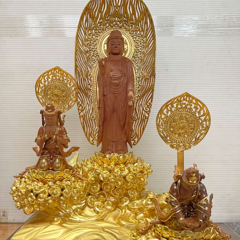 西方三聖來迎相